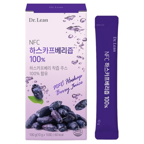 닥터린 NFC 하스카프베리즙 100g, 1개 실사용 후기 | 효과 있을까? 썸네일