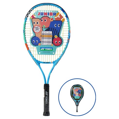요넥스 2026 25 JR 100 주니어 테니스 라켓 16 x 18 230g, OCEAN BLUE, 1개, YONEX JR 25