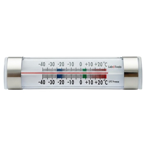 랩앤툴스 LTC Freeze 아날로그 냉장고 온도계, 혼합색상, 1개