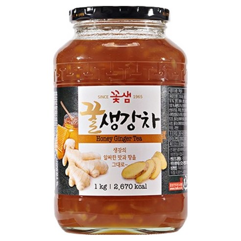 꽃샘 꿀생강차, 1kg, 1개, 1개입