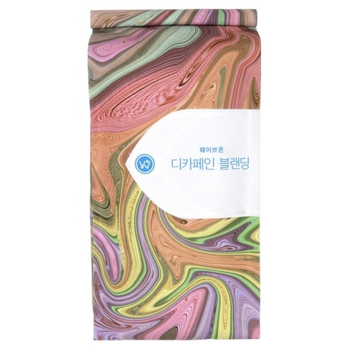 웨이브온커피 디카페인 블랜드 원두, 1개, 1kg, 홀빈(분쇄안함)
