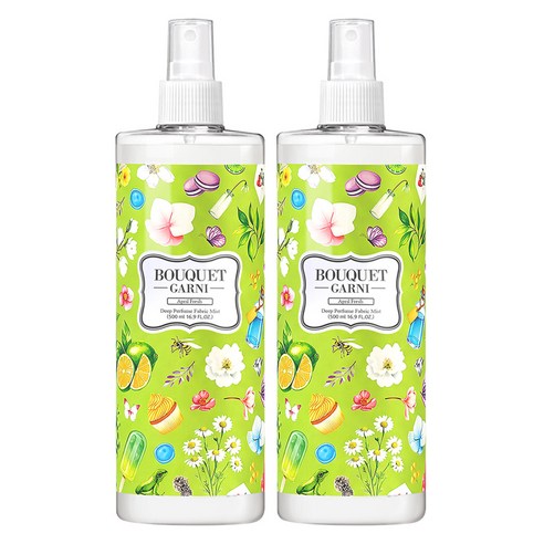 부케가르니 딥퍼퓸 섬유향수, 에이프릴프레쉬, 500ml, 2개