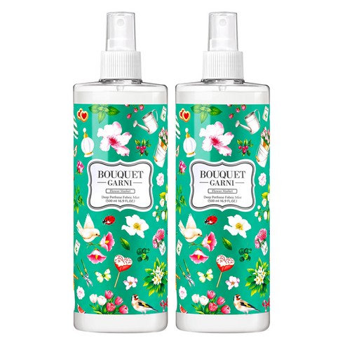 부케가르니 딥퍼퓸 섬유향수, 플라워마켓, 500ml, 2개