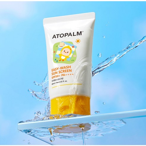 아토팜 이지 워시 선스크린 SPF50+ PA++++ 이미지 3