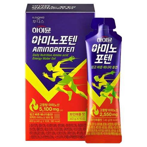 하이뮨 아미노포텐 에너지젤 400g, 1개 맛있게 먹은 솔직 후기 썸네일