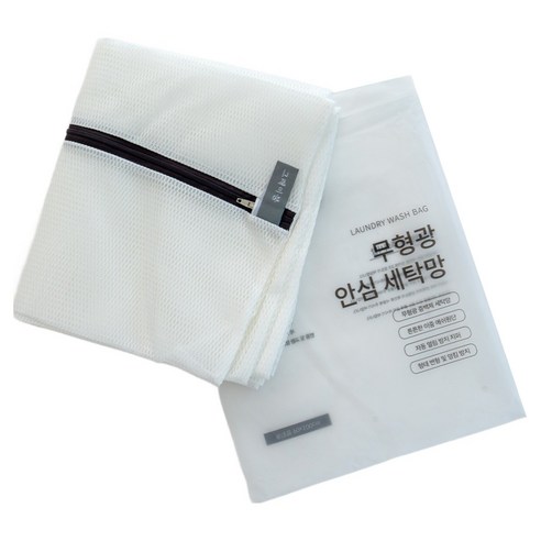 그래이불 사각 세탁망 90 x 100 cm, 화이트, 1개