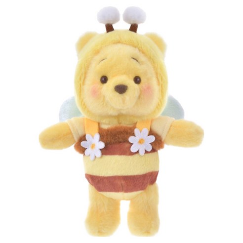 디즈니스토어 위니더푸 HONEY DAY 꿀벌 푸 플러시 키링 312Q424J007, 혼합색상, 1개, 19cm