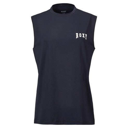 록시 여성용 빈티지 프린팅 래쉬가드 상의 RE21RE290BLK