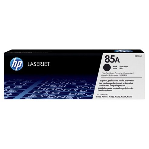 HP 85A 정품토너 CE285A, 검정, 1개