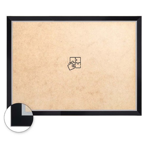 퍼즐피플 1000조각용 퍼즐액자 73.5 x 51 cm, 모던블랙, 1개