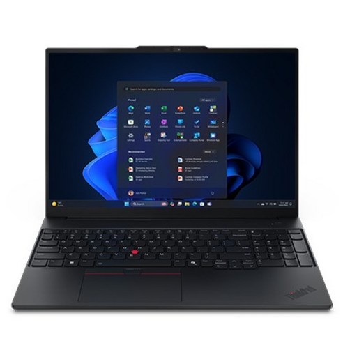 레노버 2026 씽크패드 E16 ILL G3 AI 코어Ultra7 인텔 14세대, Black, 22AY0042KR, 512GB, 32GB, WIN11 Home