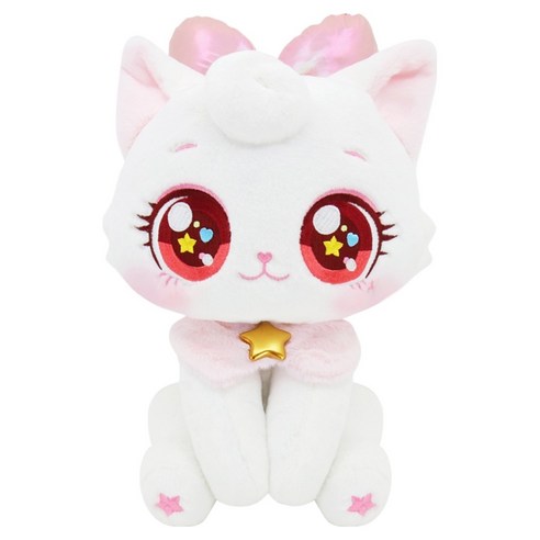 위시캣 매직카드 아이냥 봉제인형, 혼합색상, 1개, 22cm