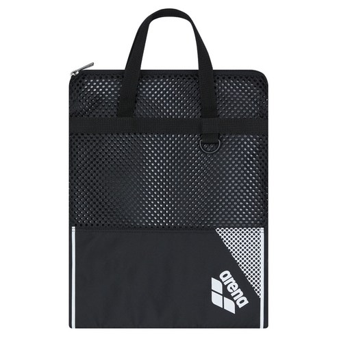 아레나 메쉬 손가방 A6AC1AB06, BLACK