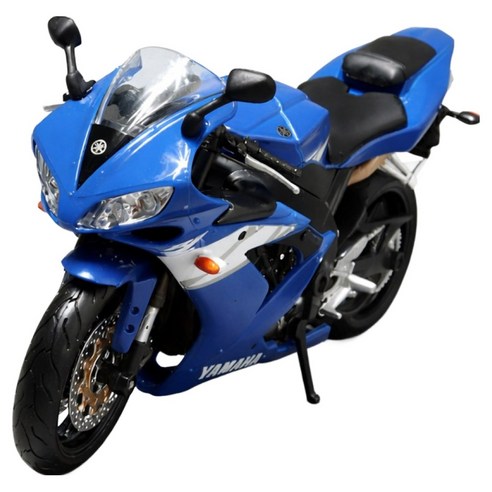 마이스토 1:12 야마하 다이캐스트 오토바이 YZF-R1, 블루, 1개