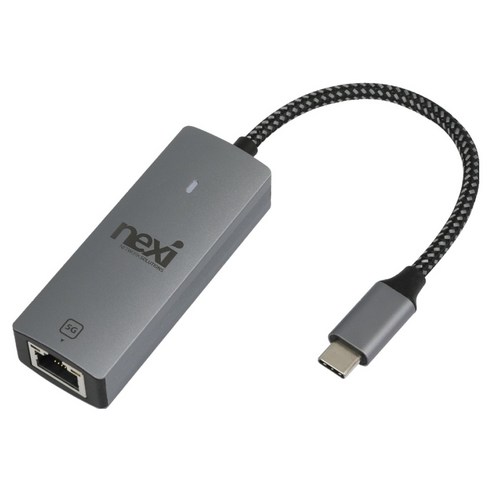 넥시 USB3.1 C타입 5G 유선랜카드, 1개