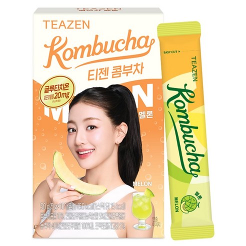티젠 글루타치온 콤부차 멜론, 1개, 10개입, 5g