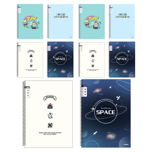아이비스 1200 초등 슬림 알림장 좁은칸, 랜덤발송, 10개