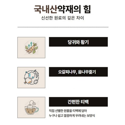 백년약초 궁중약선 국내산 티백형 삼계탕재료 100g, 4개 맛있게 먹은 솔직 후기 - 상품 이미지 3