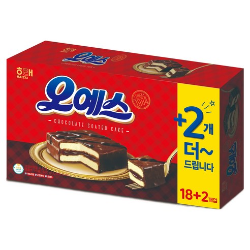 해태제과 오예스 20p, 1개, 600g