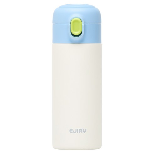 에지리 토모 세라믹 원터치 텀블러, 아이보리, 1개, 260ml