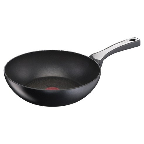 테팔 인덕션 티타늄 5X 플래티늄 볶음팬, 28cm, 1개