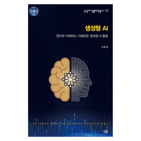 큰글자 총서 172 생성형 AI, 살림, 이운성