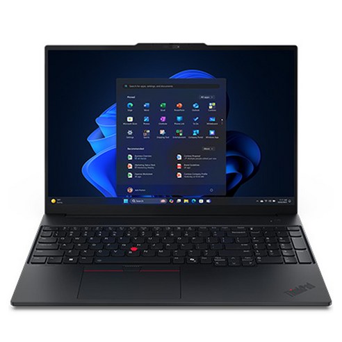 레노버 2026 씽크패드 E16 ILL G3 3K AI 코어Ultra7 인텔 14세대, Black, 22AY004EKR, 1TB, 32GB, WIN11 Home