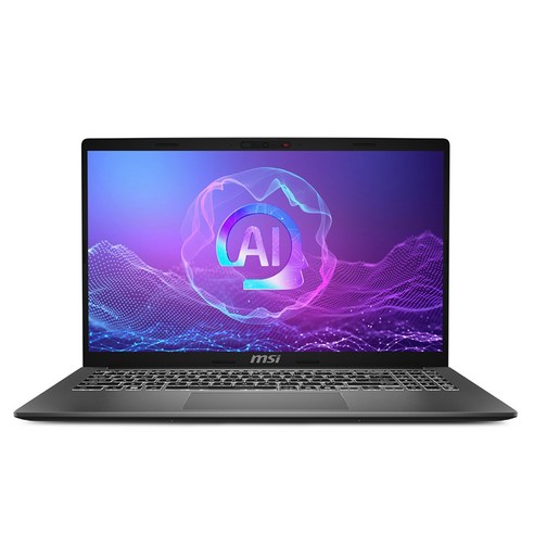 MSI 2026 모던 A15 AI 플러스 라이젠 AI 라이젠 AI 300 시리즈, 플래티넘 그레이, F3HMG-017XKR, 512GB, 16GB, Free DOS