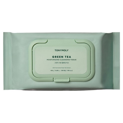 토니모리 그린티 수분 클렌징 티슈 100p, 456g, 1개