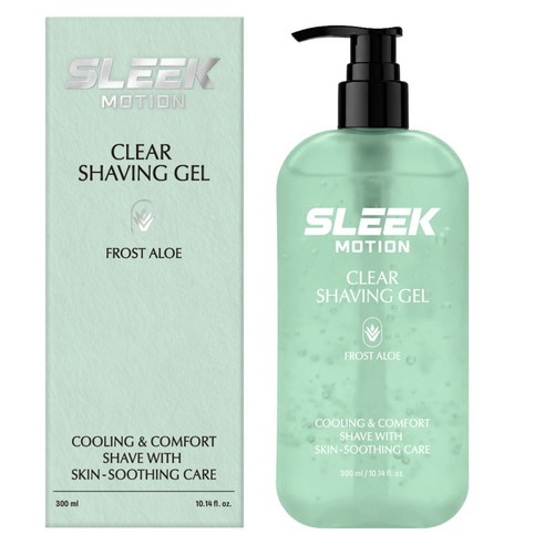 도루코 슬릭 모션 클리어 쉐이빙 젤 프로스트 알로에, 1개, 300ml