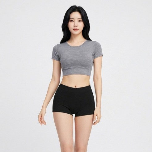 마켓피아 여성용 무용 댄스 베이직 연습 반바지