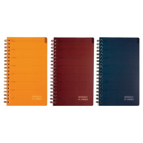 OXFORD 노트 PP 주간플래너 Mini 80p, 랜덤발송, 3개