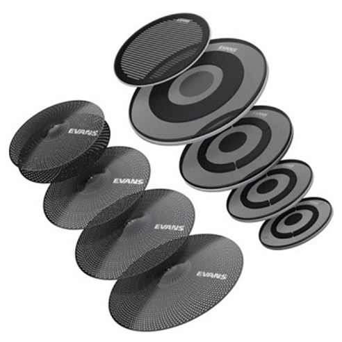 에반스 dB ONE 드럼헤드 심벌 패키지 14 Snare + 22 Bass + Cymbal 14 Hihat + 16 Crash + 18 Crash + 20 Ride 세트 ECPPB-DB1-R 691791, 1세트