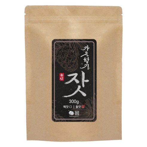 견과공장 국내산 황잣, 300g, 1개
