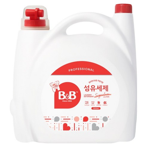 비앤비 섬유세제 시그니처향, 5.5L, 1개