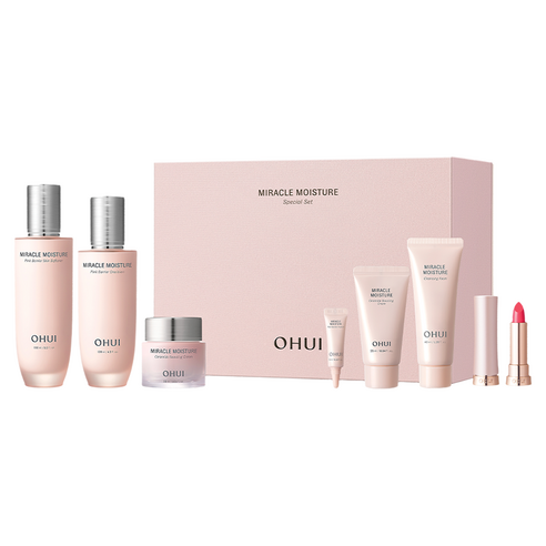 오휘 미라클 모이스처 핑크 베리어 스킨 150ml + 에멀전 130ml ... 솔직 후기 | 피부 타입별 분석 썸네일
