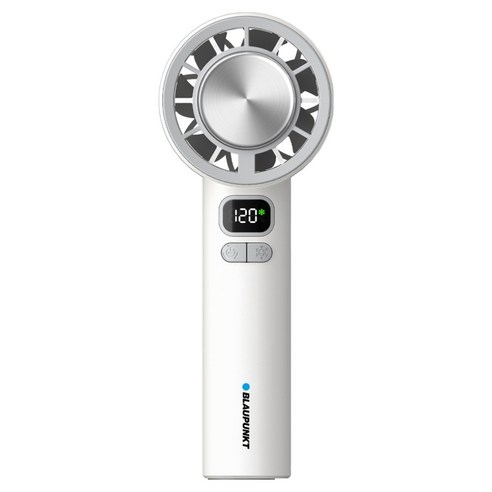 블라우풍트 에어튠 120단 펠티어 아이스 쿨링 BLDC 핸디 선풍기, 화이트, BLP-PF101W