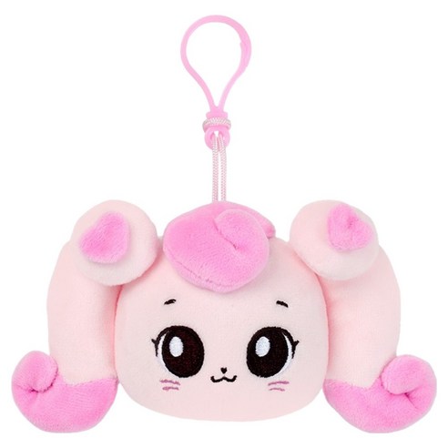 캐치티니핑 하츄생활 얼굴 봉제키링, 하츄핑, 1개, 8cm