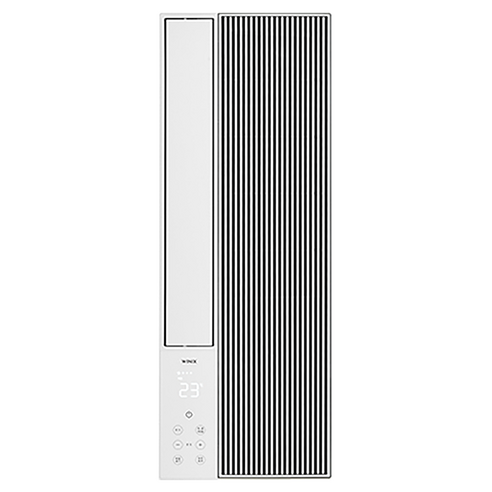 위닉스 19.1㎡(5.8평형) 직선형 창문형 에어컨 2세대 바닐라화이트 방문설치, EWIE067-PWK, 단품
