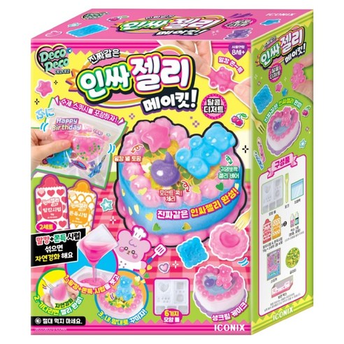 데코데코 인싸젤리 메이킷 달콤 디저트팩, 1개, 핑크