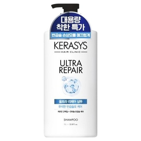 케라시스 클리닉 울트라리페어 반곱슬 삼푸, 1개, 1L