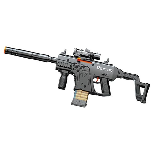 하하컴퍼니 탄피배출 리얼샷 기관단총 VECTOR SMG, 혼합색상, 1개