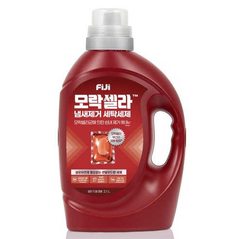 피지 모락셀라 실내건조 냄새제거 세탁세제 샌달우드향 본품, 2.1L, 1개
