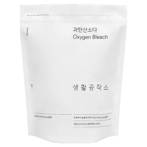 생활공작소 과탄산소다, 3kg, 1개