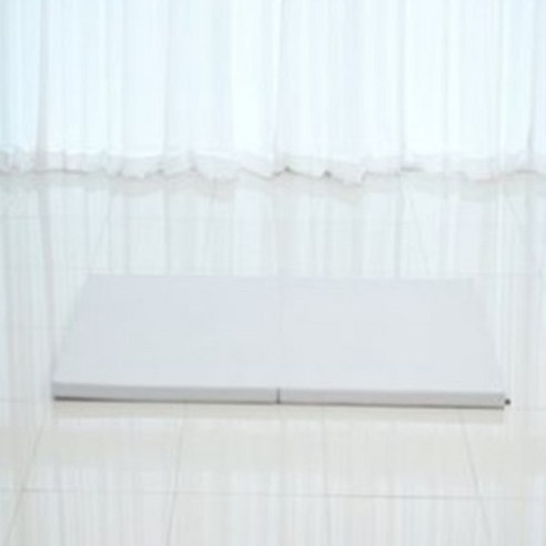 비피프렌즈 논슬립 유아 놀이방 거실 복도 네모네모 폴더매트 2단, 2단 그레이 1000x2000mm, 그레이