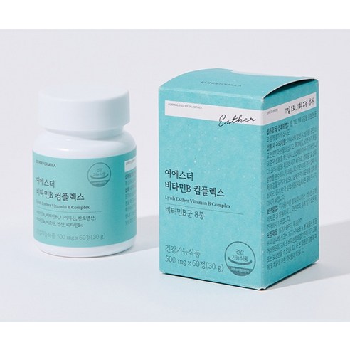 에스더포뮬러 여에스더 비타민B 컴플렉스 30g 60정, 6개 이미지 3