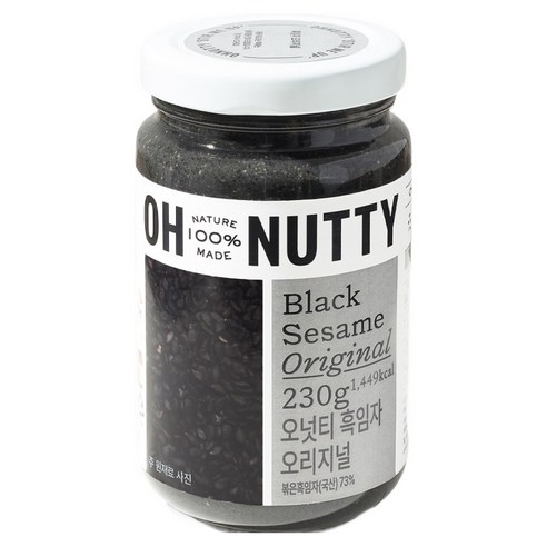 오넛티 국산 흑임자 스프레드, 230g, 1개