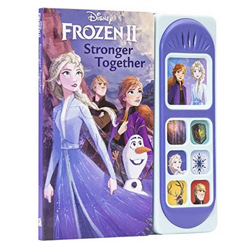 Disney Frozen 2 Elsa Anna and Olaf - Stronger Together Little Sound Book, PI Kids
