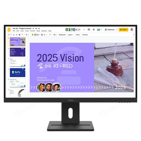 레노버 QHD IPS 모니터, 68.6cm, ThinkVision E27Q-40