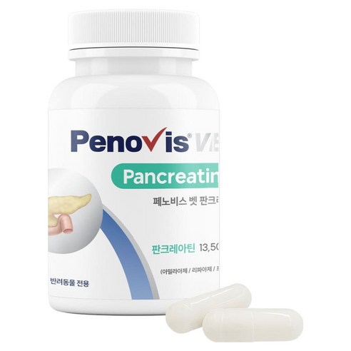 페노비스 반려동물 벳 판크레아틴 13.5g, 1개, 30정